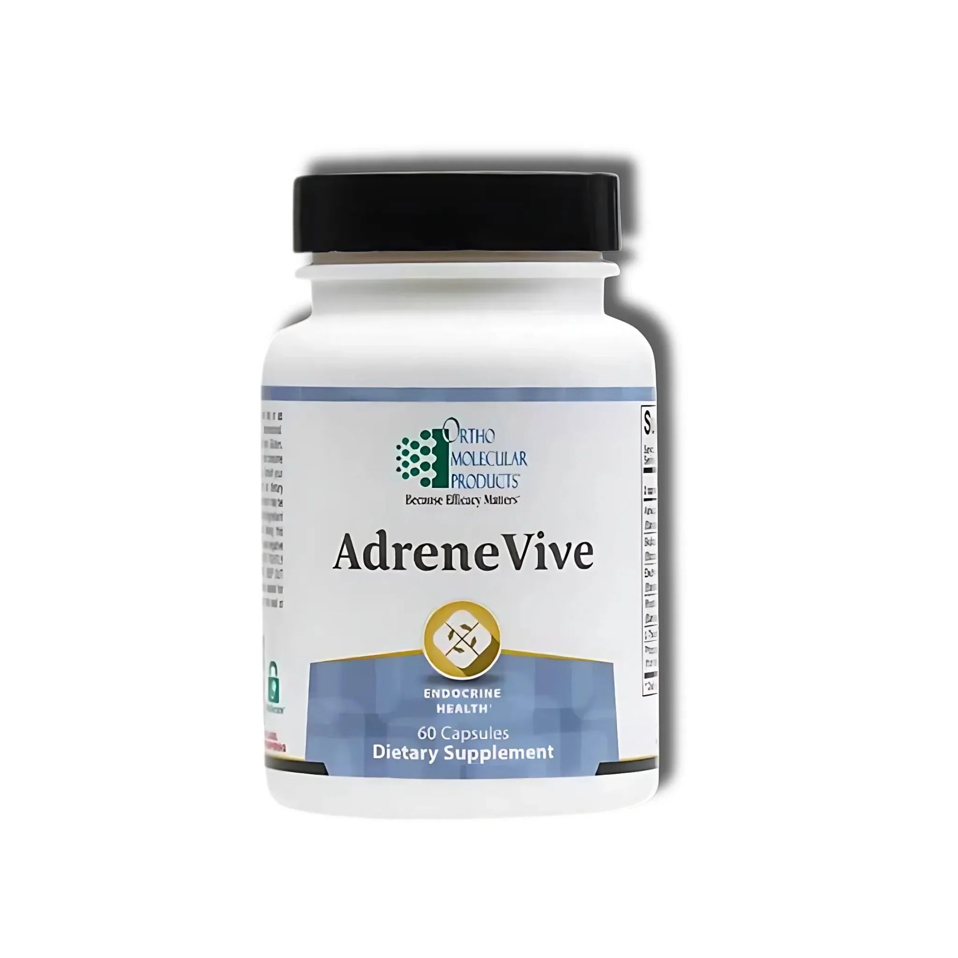 AdreneVive by Ortho Molecular Products Front side