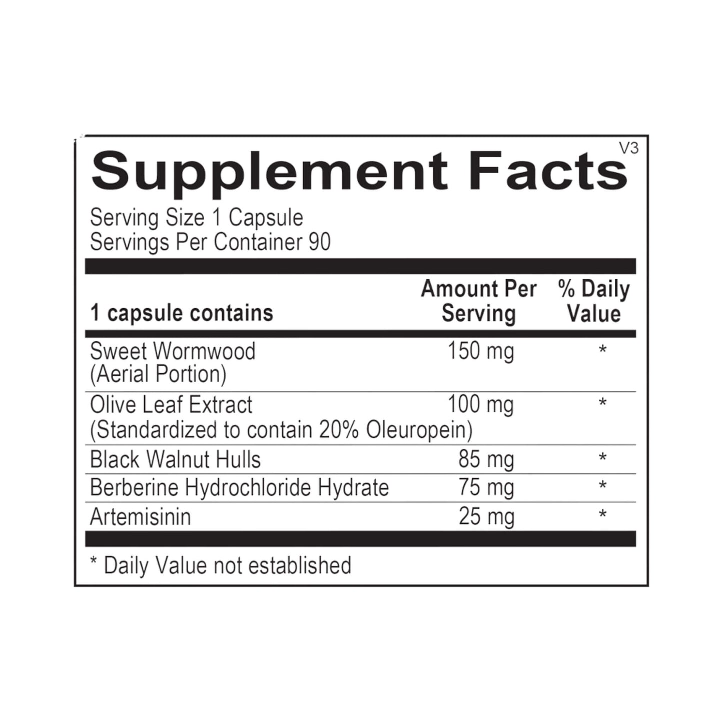 Paracid_Forte_Suppliment_Facts_by_ortho_molecular_Products