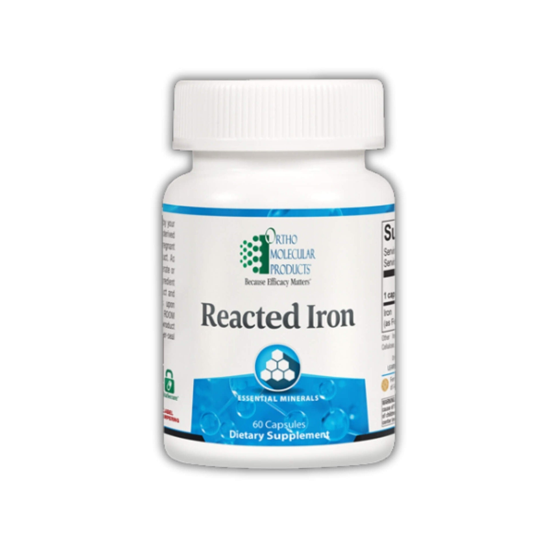 Reacted_Iron_60_Capsules_by_ortho_molecular_Products