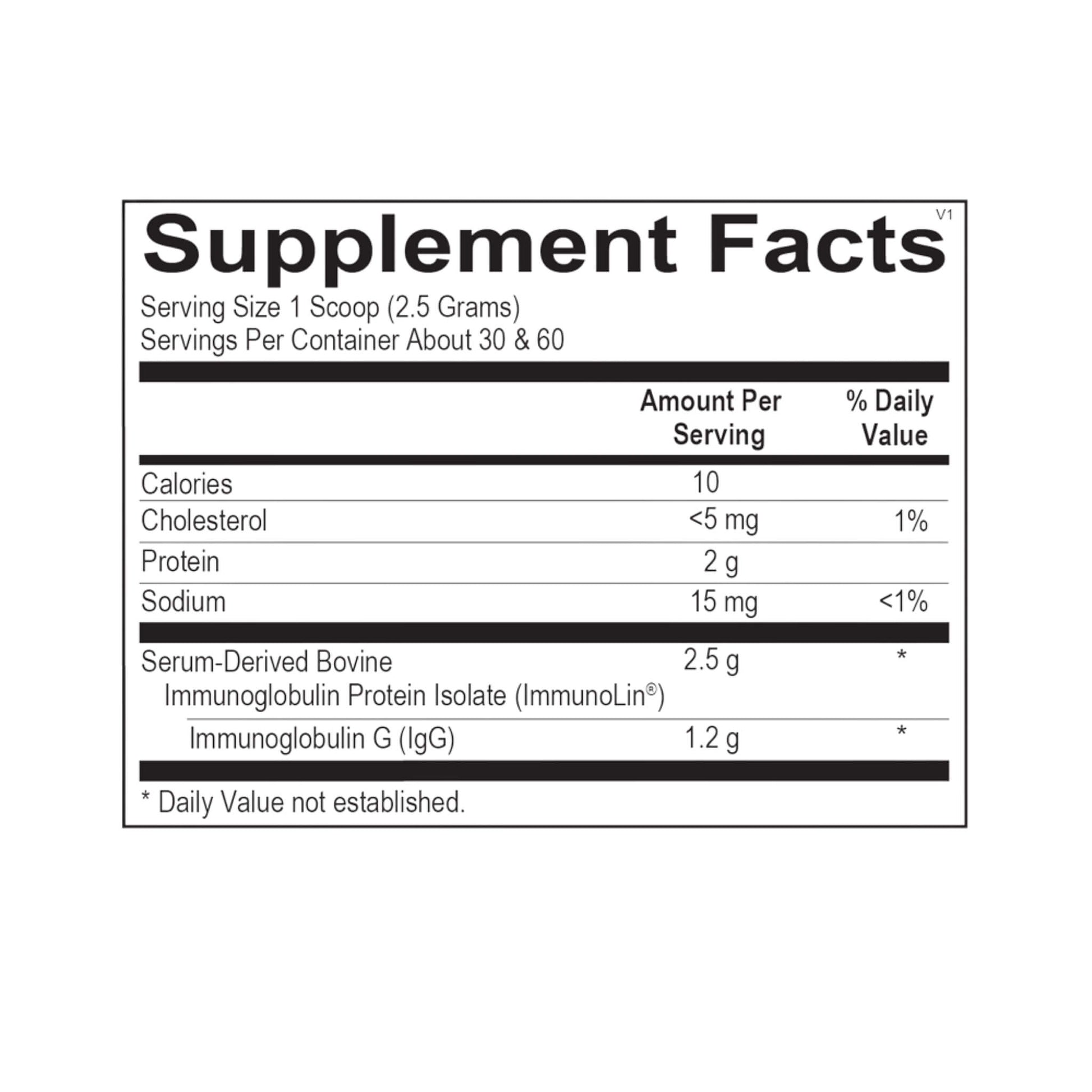 SBI_Protect_Powder_Suppliment_Facts_by_ortho_molecular_Products
