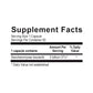 Saccharomyces Boulardii by Ortho Molecular Products (60 Capsules)Suppliment facts
