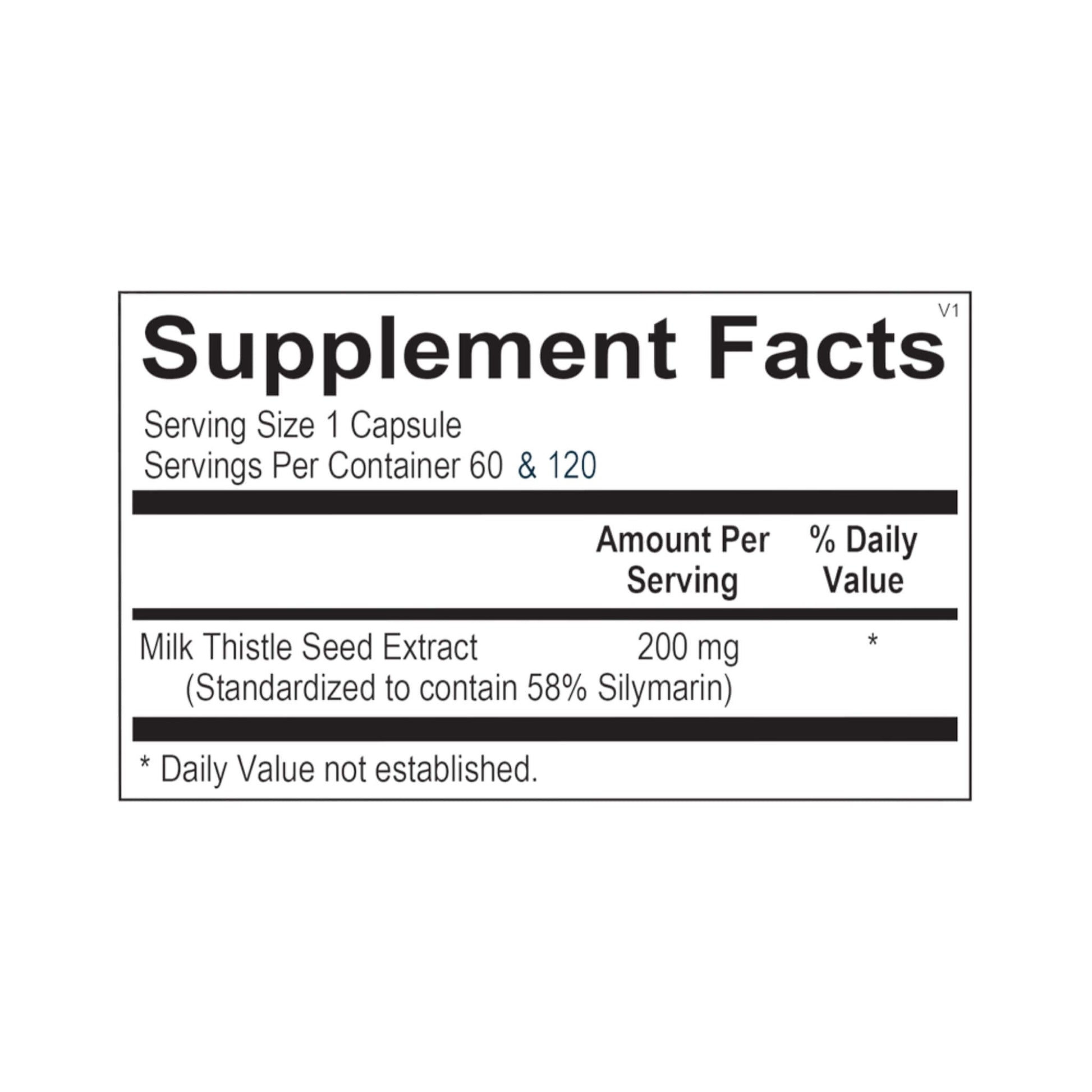 Silymarin_Forte__Suppliment_Facts__by_ortho_molecular_Products