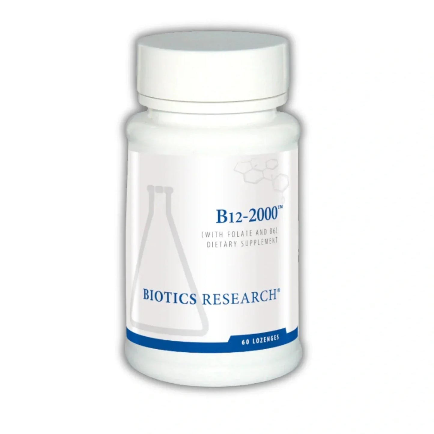 B12-2000 Lozenges - Biotics Research