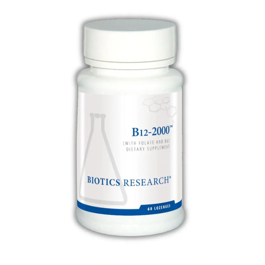 B12-2000 Lozenges - Biotics Research
